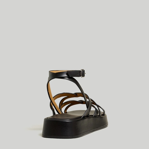 NIB Madewell Sabina strappy platform sandals size 10 - Picture 2 of 6